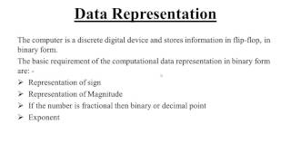 Data Representation Hindi [upl. by Myk]