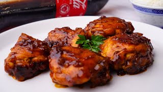 POLLO A LA COCACOLA PERUANO  RECETA FÁCIL Y RÁPIDA [upl. by Kreegar]