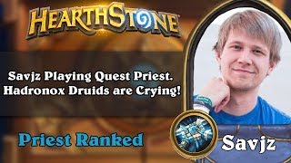 Savjz Playing Quest Priest Hadronox Druids are Crying [upl. by Llejk]