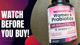 Review of Womens Probiotics [upl. by Leora]