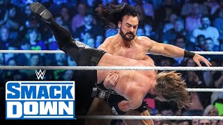 LA Knight helps Drew McIntyre qualify for Elimination Chamber SmackDown highlights Feb 9 2024 [upl. by Llennehc]