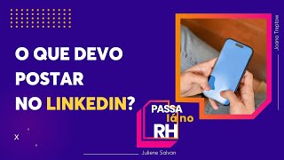 Como se posicionar nas redes sociais pensando no mercado de trabalho  Passa lá no Rh  Ep 1 5ªT [upl. by Norved]