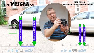 Fuji Depth of Field Scale Pixel Basis vs Film Format Basis [upl. by Une786]