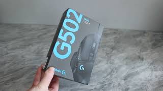 Logitech G502 Mouse Unboxing [upl. by Rezal]