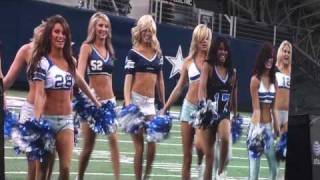 Dallas Cowboys Cheerleaders Half Time Perf on 11 22 09 [upl. by Yhtomit157]