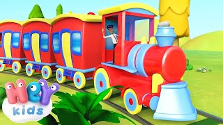 Hör wie der Zug pfeift 🚂 Zug kinderlied  KinderliederTV [upl. by Nnaael820]