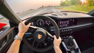 2022 Porsche 911 GT3 Manual  POV Driving Impressions [upl. by Awahsoj]