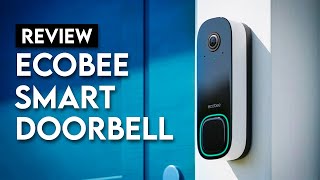 Ecobee Smart Video Doorbell Review  Worth It [upl. by Akinom314]