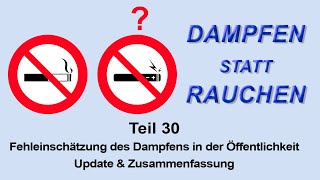 Dampfen statt Rauchen Teil 31 Update amp Zusammenfassung [upl. by Dawson]