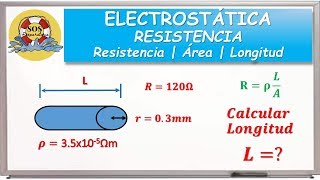 Longitud de un conductor  Resistividad [upl. by Malchus872]