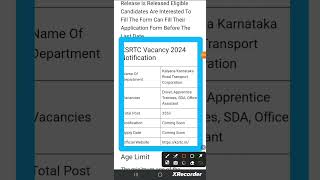 quotKSRTC JOB RECRUITMENT 2024 HOW TO APPLY FOR KARNATAKA STATE ROAD TRANSPORTATION corporation JOBSquot [upl. by Hubsher]