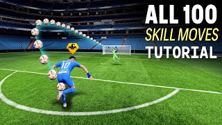 EA Sports FC 24  ALL 100 SKILLS TUTORIAL  PS5 and Xbox [upl. by Torey]