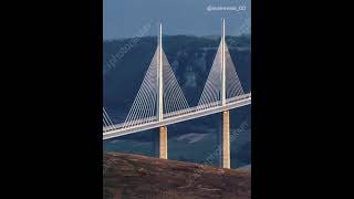 My first video🥇 Millau Viaduct  France bridge  shorts  ytshorts  realreveal [upl. by Nolur]