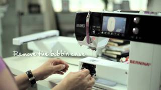 810 BERNINA 580  570 QE  560 embroidery first steps [upl. by Slack]