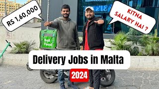 Delivery Jobs in Malta in 2023  Malta Work Permit [upl. by Anerul]