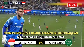 🔴 LIVE RCTI TIMNAS Indonesia VS Arab Saudi Kualifikasi Piala Dunia Round 3 Tampil Menggila [upl. by Anelad]