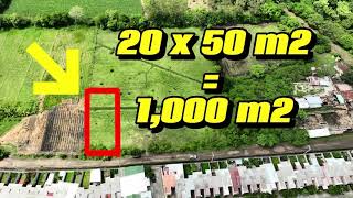 Se Vende terreno en Santa Ana de 20x50 m2 precio 6500000 [upl. by Ennagroeg184]