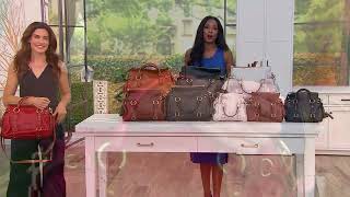 Dooney amp Bourke Florentine Satchel X on QVC [upl. by Bradman425]