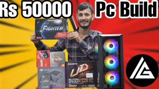 Rs 50000 Full PC Build  50k full Gaming PC  PC Build bangalore [upl. by Initsed288]