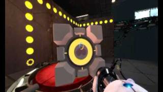 Singing Companion Cube  Portal 2 [upl. by Airual]