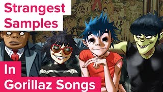 The Strangest Samples In Gorillaz Songs [upl. by Lamarre366]