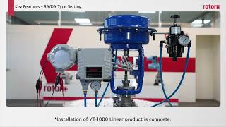 Installation YT1000 Linear Positioner [upl. by Ydnor]