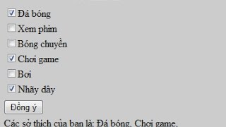 Hướng dẫn sử dụng CheckBoxList  ASP [upl. by Eaner]