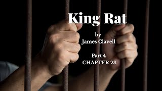 King Rat by James Clavell  Audiobook Part 4  Chapter 23 [upl. by Esele547]