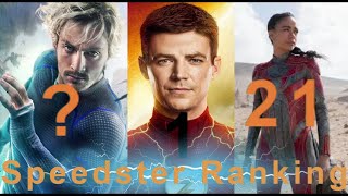 Top 25 Speedsters Ranked The Ultimate Ranking [upl. by Asille]