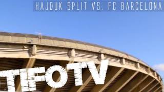 Hajduk Split  FC Barcelona  Poljud Impression Before The Game [upl. by Thielen]