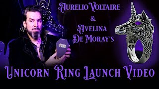 Unicorn Ring Launch Video  Avelina De Moray Collaboration [upl. by Egamlat]