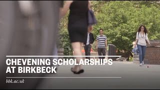 Applying for a Chevening scholarship at Birkbeck [upl. by Isidor851]