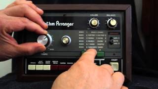 ROLAND TR66 Rhythm Arranger Analogue Drum Machine [upl. by Darcee]