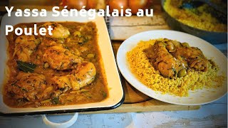 Poulet yassa rapide facile escale gourmande au Sénégal [upl. by Airretnahs]