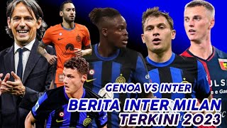 GENOA 1 VS 1 INTER 🔥 BISSECK PAVARD ⬇️ BARELLA MAHAL 💸 HAKAN REGISTA TERBAIK ⬆️ BERITA INTER [upl. by Balbinder]