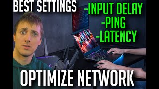 OPTIMIZE NETWORK SETTINGS for Performance and Gaming PING LATENCY on PC [upl. by Allemac]