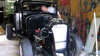 1937 Chevy Truck First Start 53L Truck Engine with GM LS1 Hot Cam [upl. by Ardnassak633]