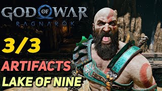 Lake of Nine Artifacts Location  God of War Ragnarok [upl. by Llerdnod]