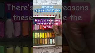 REVIEW Sennelier Soft Pastels shorts review sennelier softpastels artsupplies quality [upl. by Aleac154]