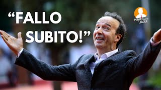 COSÈ LA FELICITÀ Roberto Benigni [upl. by Aicineohp530]