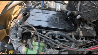 Paccar PX6  Cummins 67 ISB Crankcase Ventilation Filter Replacement [upl. by Siugram]