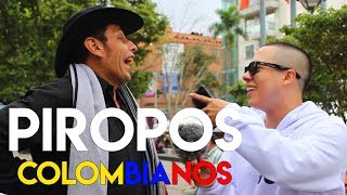 PIROPOS COLOMBIANOS Y CALLEJEROS  ENTREVISTAS CALLEJERAS [upl. by Carmena]