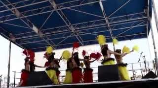 Dance with Leolani and her Ori Tahiti team performing at the Santa Monica Pier 2015 [upl. by Namyac]