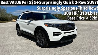 2023 Ford Explorer XLT TEST DRIVEFULL REVIEW [upl. by Gonyea]