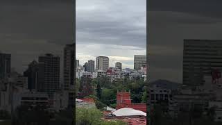 Popocatépetl  El nevado volcán desde Polanco Ciudad de México CDMX [upl. by Barbie]