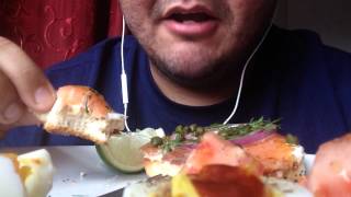 Asmr 150 Bagels and Lox [upl. by Rush]