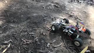 Tamiya BRAT RC with Brushless 4370kv motor and 60AMP ESC [upl. by Gretchen]