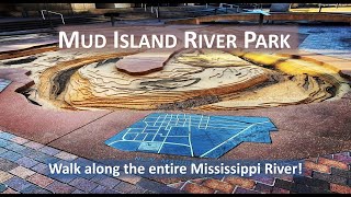 Mud Island River Park – Memphis TN  A 4K Nature Walking Tour [upl. by Kerril]