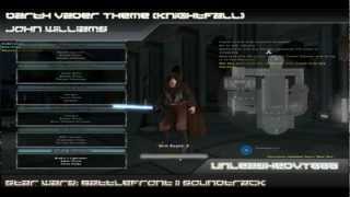 Star Wars Battlefront II Soundtrack  Darth Vader Theme Knightfall [upl. by Natascha]