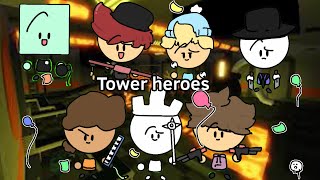 If tower heroes youtubers had their own towers PART 2 [upl. by Akins]